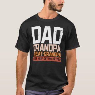 Camiseta Papá Abuelo Gran Abuelo Marido Papá Abuelo
