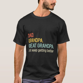 Camiseta Papá Abuelo Gran Abuelo Yo Sigo Apostando