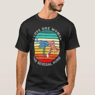 Camiseta Papá Abuelo Veterano Bandera Estadounidense Amo A 