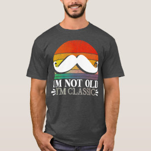 Camiseta Papá adorable viejo y humorístico dice