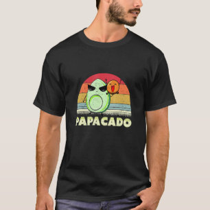 Camiseta Papá Aguacate Vegano Guacamole Aguacate Papacado