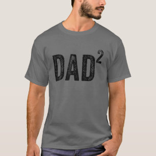 Camiseta Papá Al Cual De Dos Dobles Divertidos