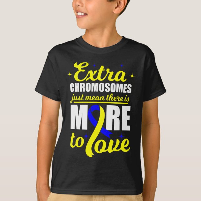 Camiseta Papá Ama Día Mundial del Síndrome de Down Mujeres  (Anverso)