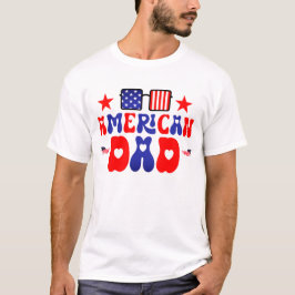 Camiseta Papá americano