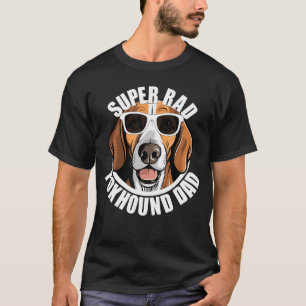 Camiseta Papá Americano Encontró Perro Lindo con Gafas de S