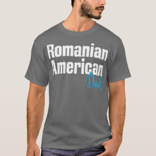 Camiseta Papá americano rumano 1