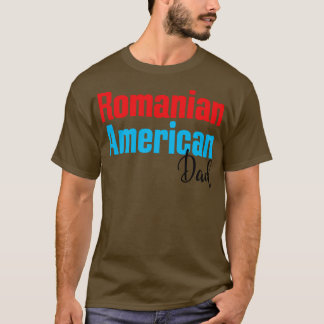 Camiseta Papá americano rumano 3