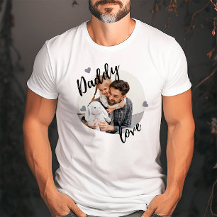 Camiseta Papá Amo   El Día del Padre de la Foto Cuta