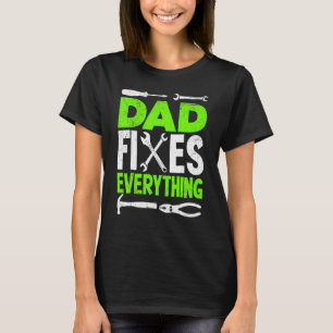 Camiseta Papá arregla todo el delator taxista padre
