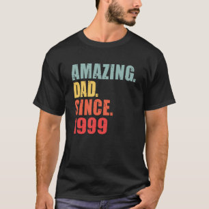 Camiseta Papá asombroso desde 1999