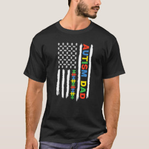 Camiseta Papá Autismo Autismo Sensibilización Autismo Hombr