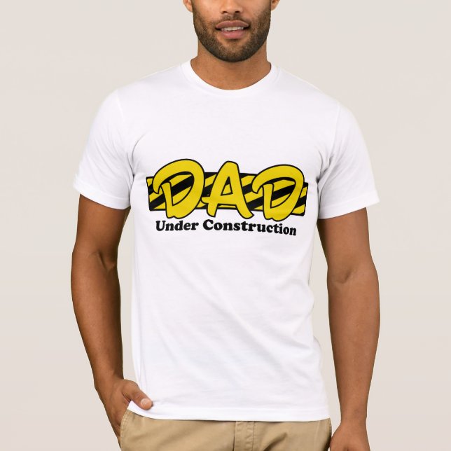 Camiseta Papá bajo construcción (Anverso)