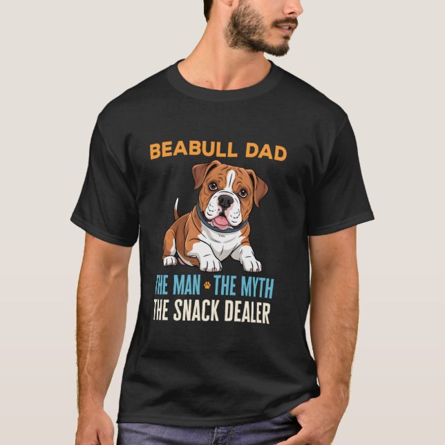 Camiseta Papá Beabull (Anverso)