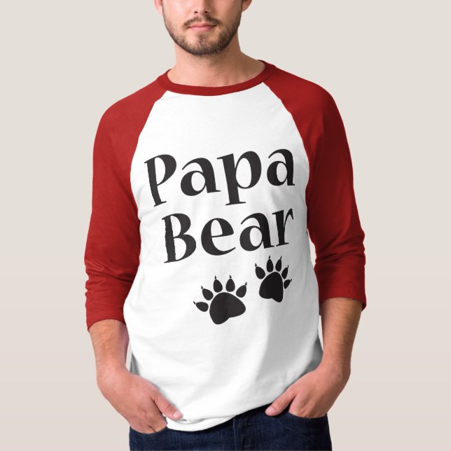Camiseta Papa Bear (Anverso)