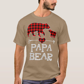 Camiseta Papa Bear , Búfalo Rojo Toco Papa Bear Pajama