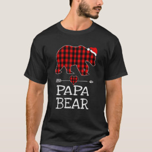 Camiseta Papa Bear Búfalo Tapado Navidades de Santa Arrow F
