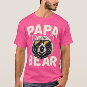 Camiseta Papa Bear Cool para padres que Rock regalo familia