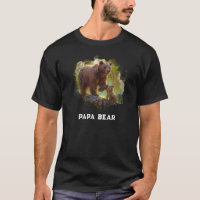 *~* PAPA BEAR Cub Regalo del Día del Padre AP86 Ar