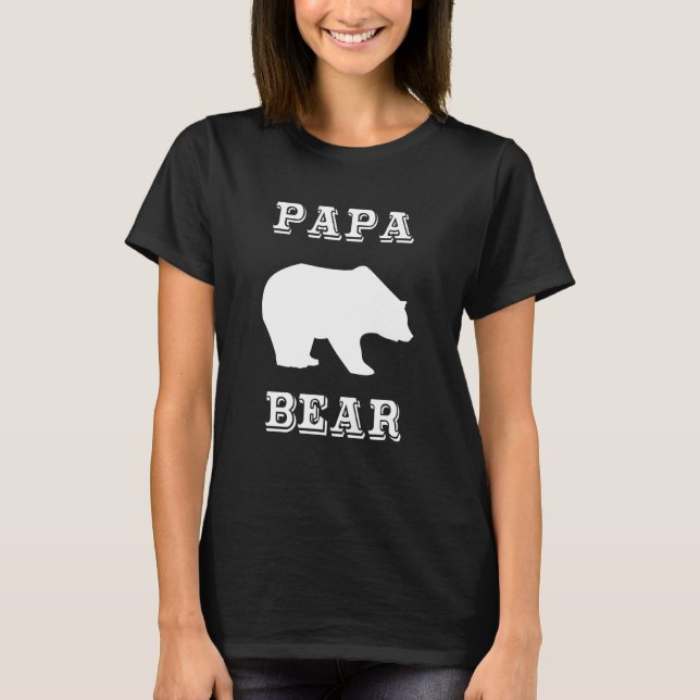 Camiseta Papa Bear Dad (Anverso)