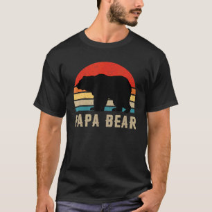 Camiseta Papa Bear Dad Dad Daddy Bear