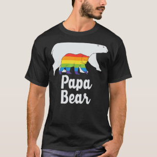 Camiseta Papa Bear El Orgullo Lgbt Gay El Arcoiris Orgullos
