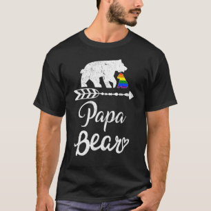 Camiseta Papa Bear El Orgullo Lgbt Gay El Arcoiris Orgullos