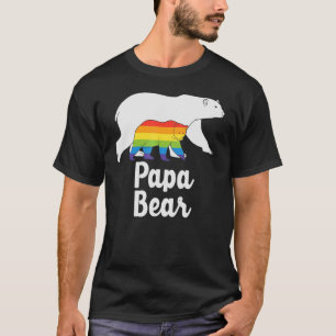 Camiseta Papa Bear El Orgullo Lgbt Gay El Arcoiris Orgullos