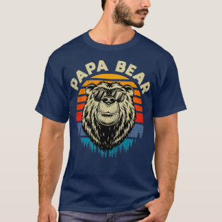 Camiseta Papa Bear Guay retro idea de regalo Classic TShirt