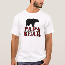 Camiseta Papa Bear Lumberjack Fiesta Dad