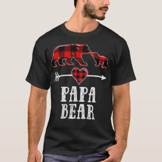 Camiseta Papa Bear, Navidades Papá Llevan Pajama