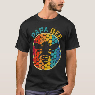 Camiseta Papa Bee Vintage años 70 años 80 Cute Fathers Day