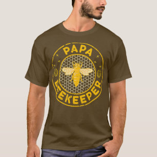 Camiseta Papa Beekeeper Bee Whisperer Padres con problemas 