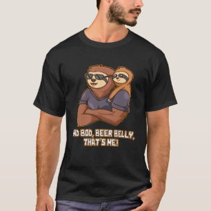 Camiseta Papá Belly de cerveza de sangre que me bebe a papá