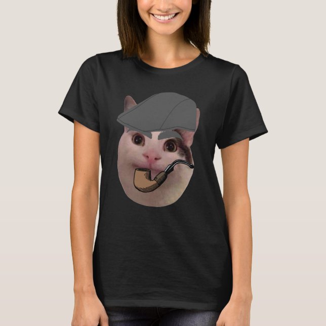 Camiseta Papa Beluga Cat (Anverso)