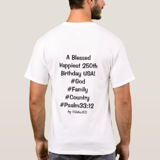 Camiseta papá Bendito  ¡Feliz cumpleaños número 25