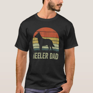 Camiseta Papá Blue Heeler para hombres Papá perro de ganado