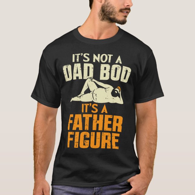 Camiseta Papá Bod, padre Figura (Anverso)
