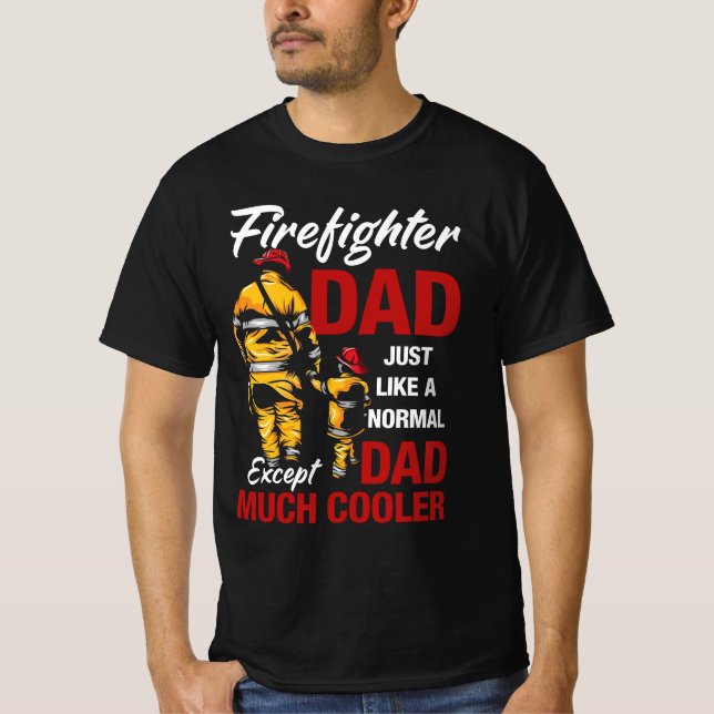 Camiseta Papá Bombero (Anverso)