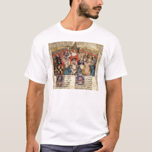 Camiseta Papa Bonifacio VIII que preside a