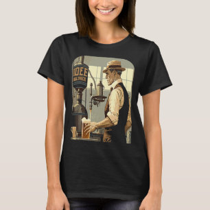 Camiseta Papá Brewmaster De Cerveza Vintage