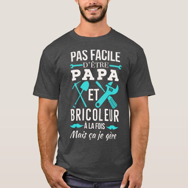 Camiseta Papa Bricoleur (Anverso)