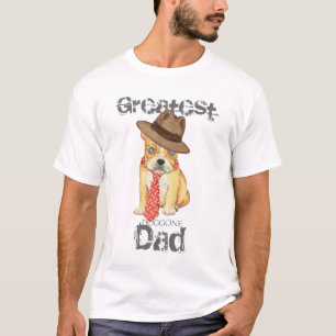 Camiseta Papá Bulldog francés