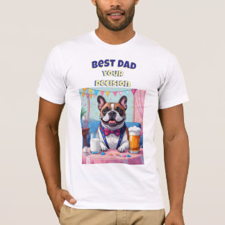 Camiseta Papa Bulldog Francés Día del Padre