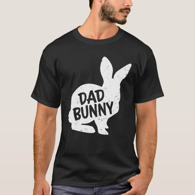 Camiseta Papá Bunny Mating Group Funny Family Easter (Anverso)