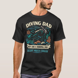 Camiseta Papa Buzo Como Un Papa Normal