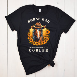 Camiseta Papá Caballo Como Papá Regular Solo Que Mucho Más