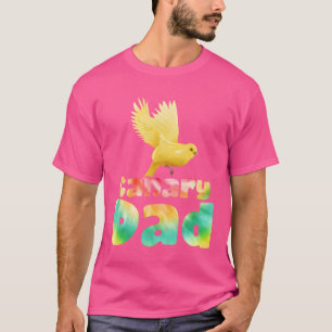 Camiseta Papá Canarios propietario Amante de Aves Hombres D