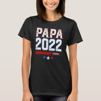 Camiseta Papa Cargando 2022 Papi Papi Parnancy Baby Parenth