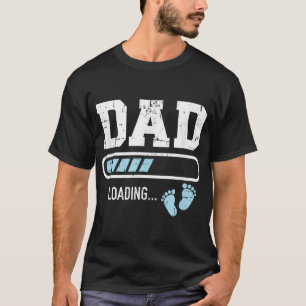 Camiseta Papá cargando la barra nuevo papá