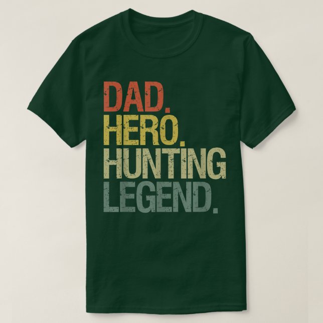 Camiseta Papá cazador  (Diseño del anverso)